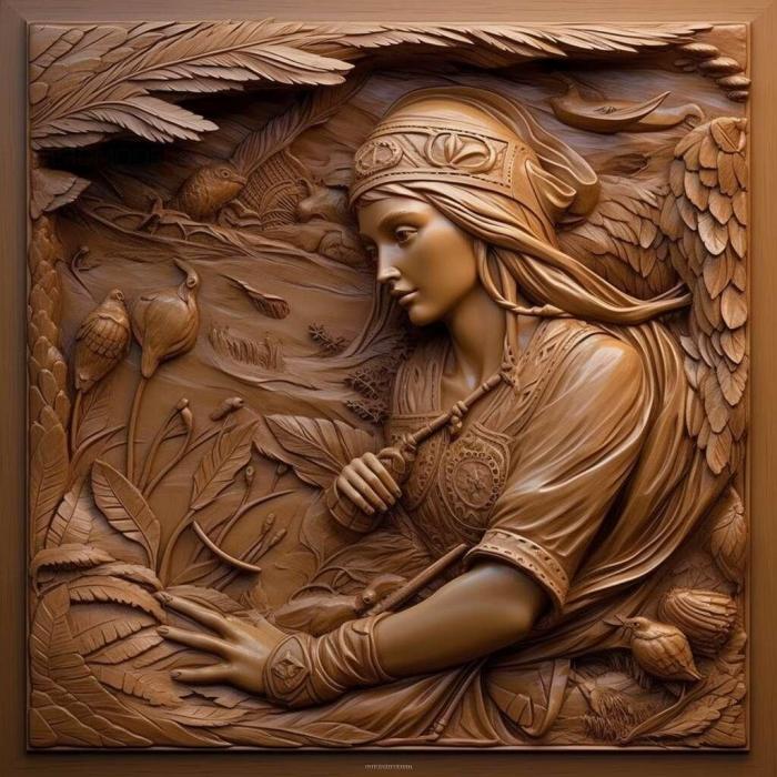 نموذج ثلاثي الأبعاد لآلة CNC 3D Art 